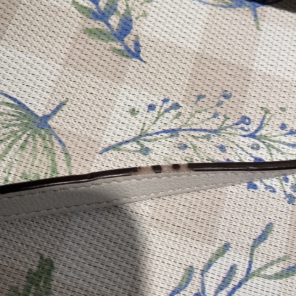 Kate Spade ~ Reiley White/Straw Dome Crossbody - Picture 9 of 10